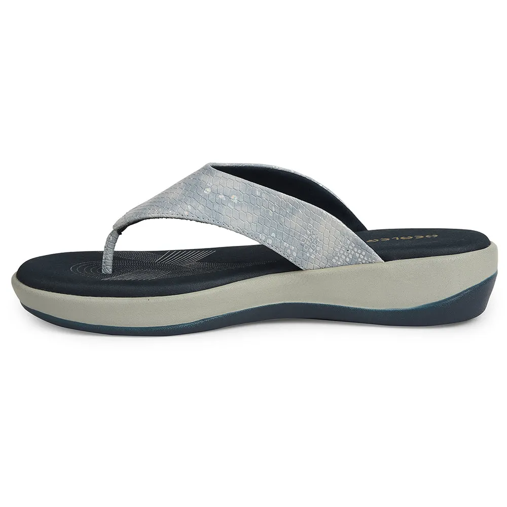 Healers Silver Casual Slipper For Women JJL-12 By Liberty Vintage Mood Low Profile Weekend Trip
