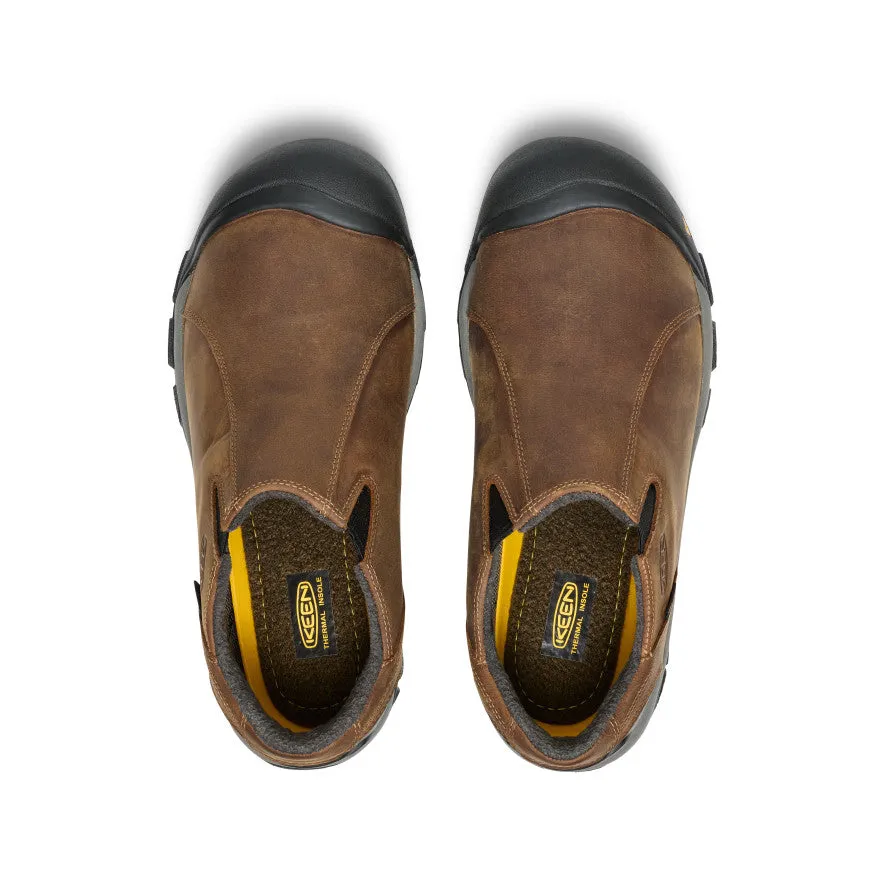 Iconic silhouette Training companion Men's Brixen Waterproof Shoe Wide  |  Slate Black/Madder Brown