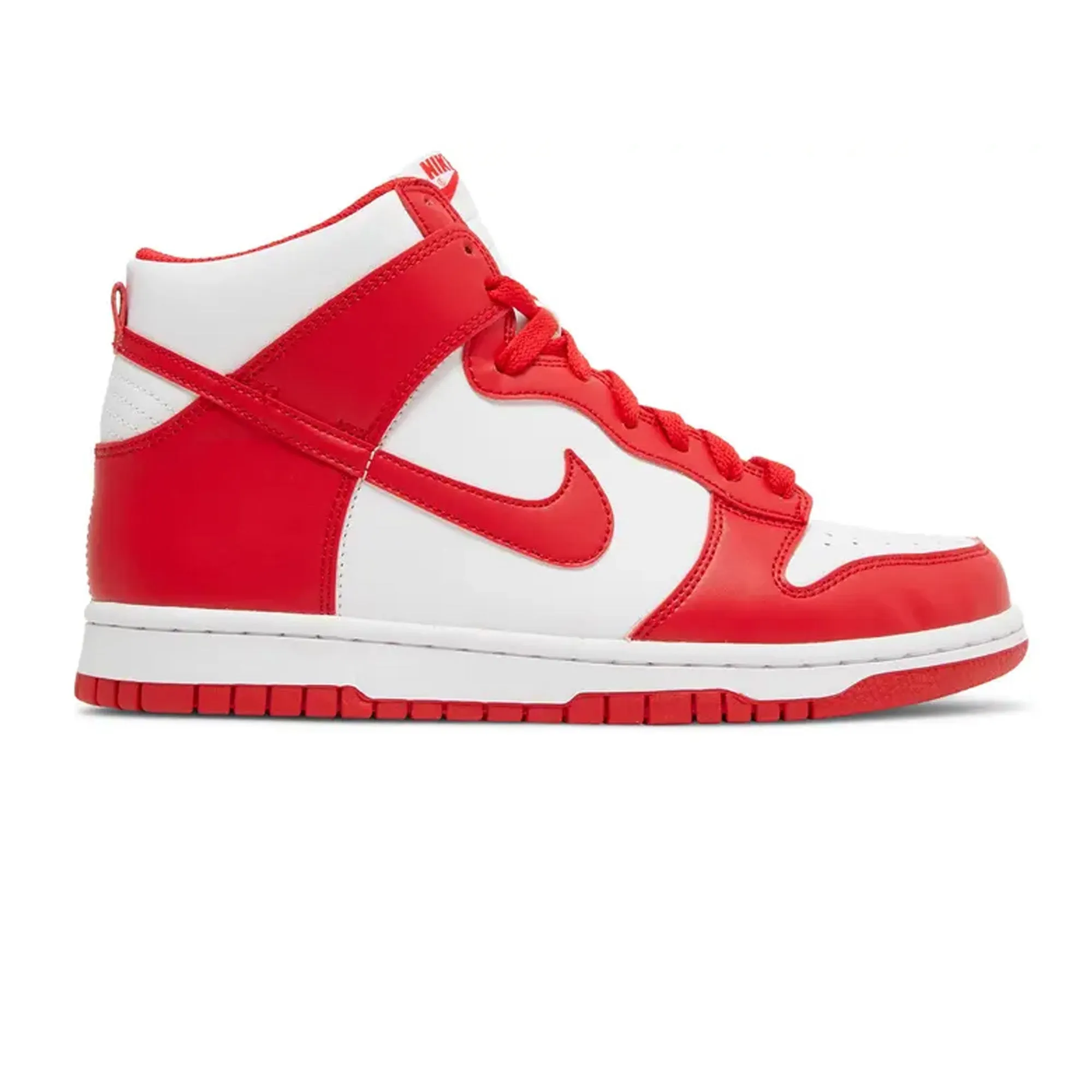 Nike Dunk High 'Championship Red' GS (2022) Gym Life Comfort Heel