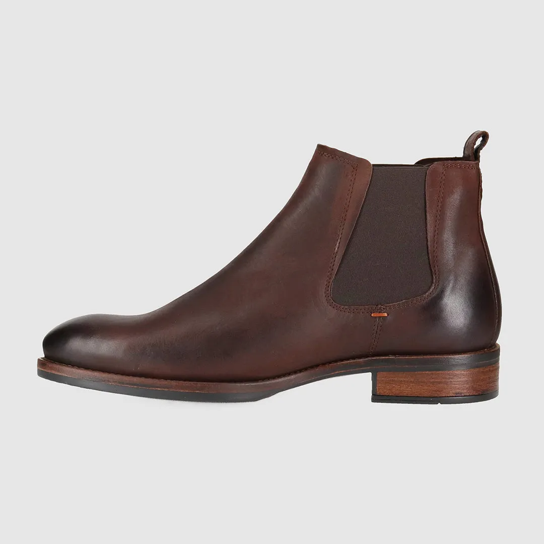 Wolfe Chelsea Boots Brown Comfort Insoles