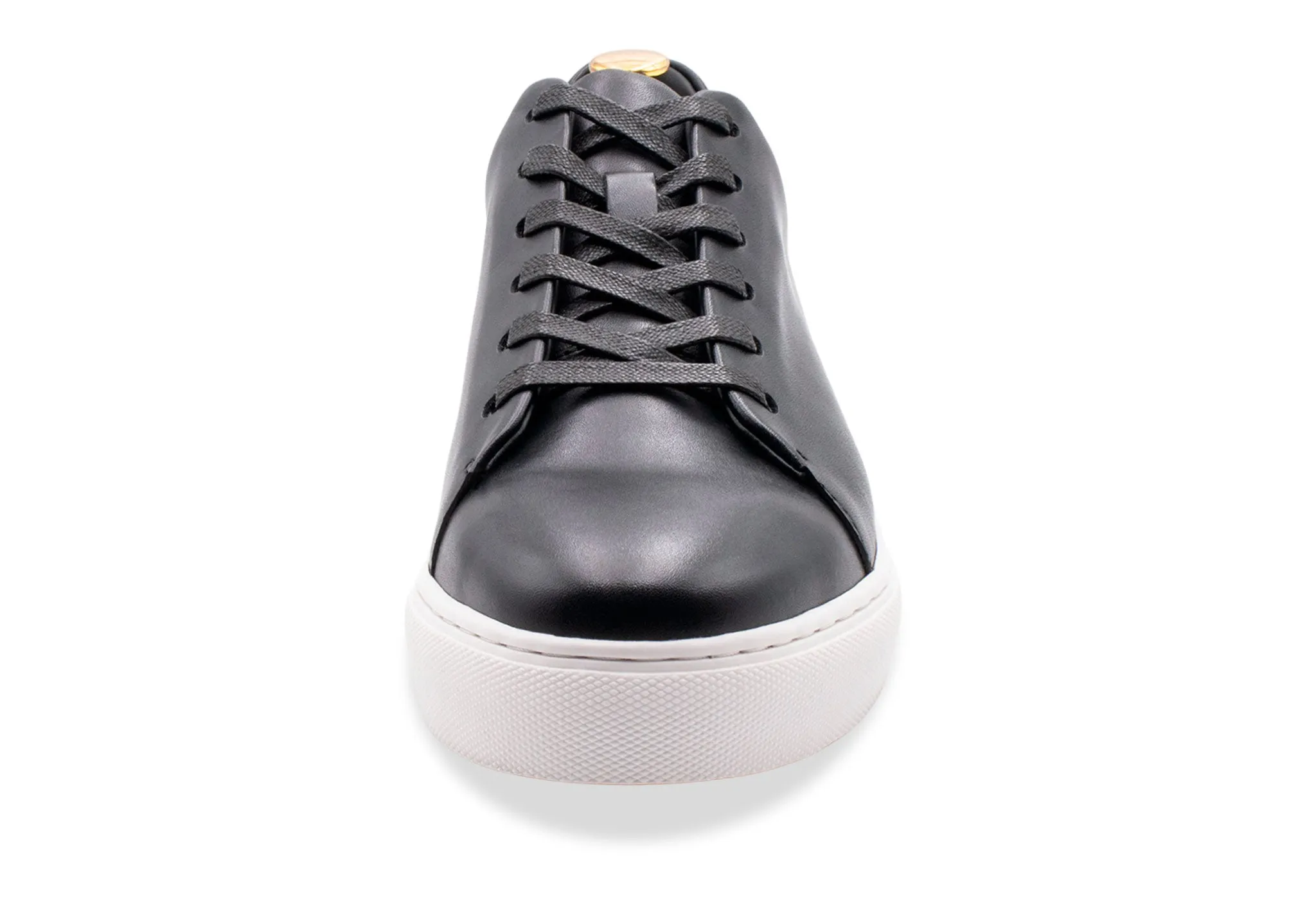 Loreto Black Blanc Sneakers Court Grip Block Walk