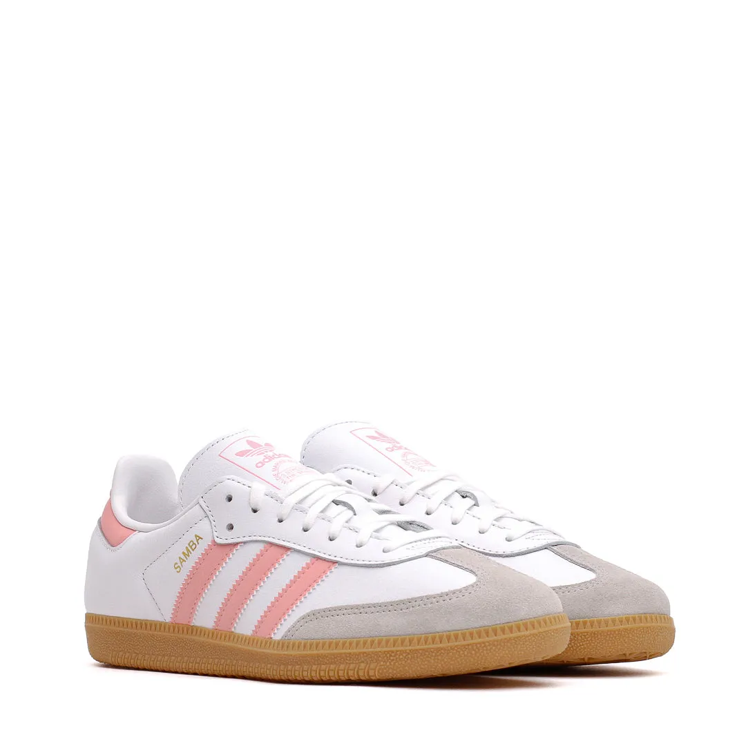 Team Match Stable Core Adidas Kids Samba OG White Coral Pink (GS) JP5480