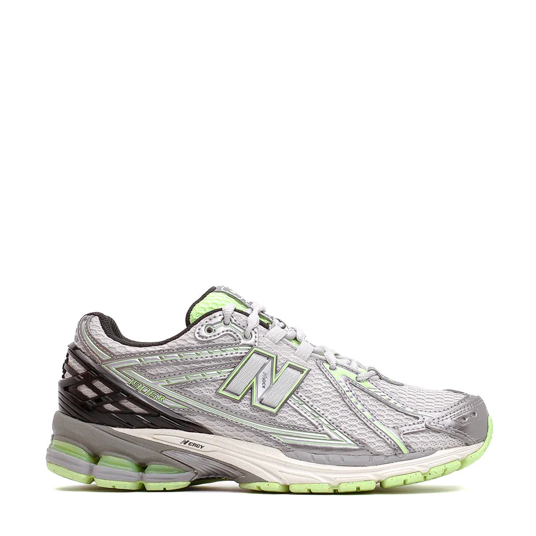 World Step New Balance Unisex 1906R Dark Silver Metallic Mint Flash U1906RCQ