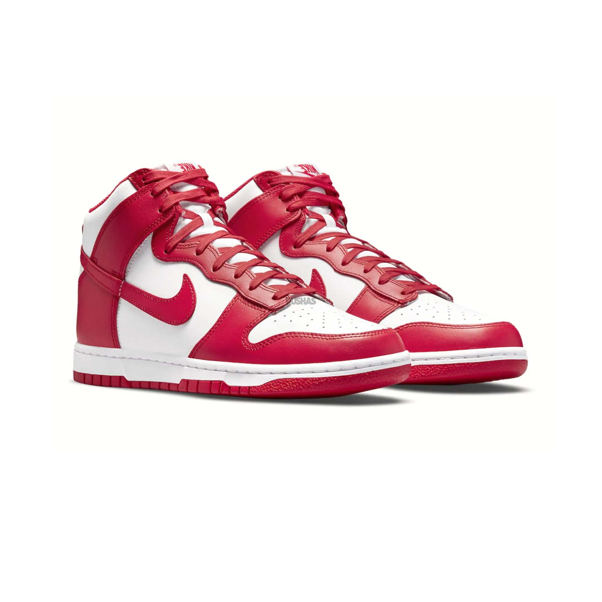 Nike Dunk High 'Championship White Red' GS (2022) Quick Step