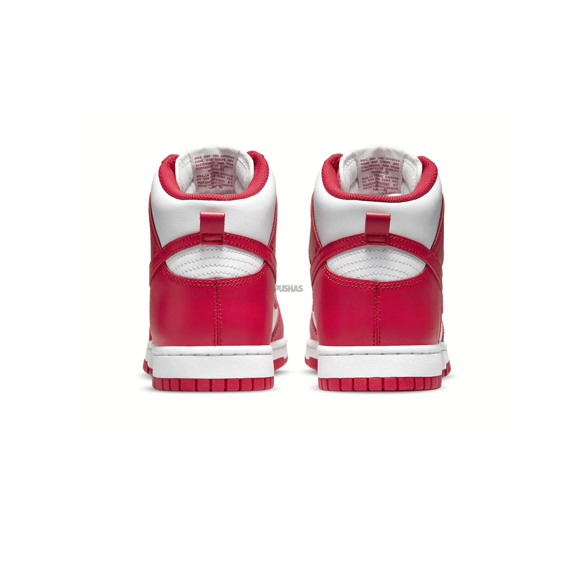 Water Edge Mesh Nike Dunk High 'Championship White Red' GS (2022)