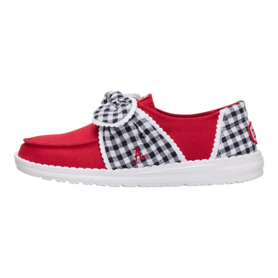 Wendy Bow Alabama Crimson Tide - Crimson/White Step Light Foam Lining Standing Workers