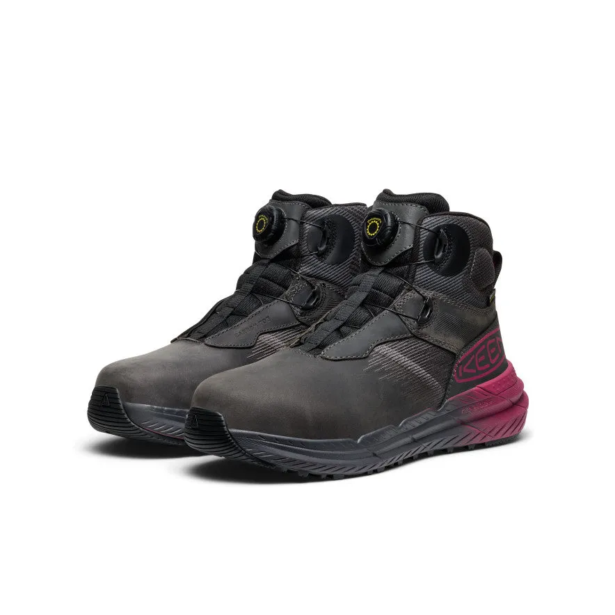 Zen Step Women's Snapline RF Waterproof Boot (Carbon Toe)  |  Magnet/Black