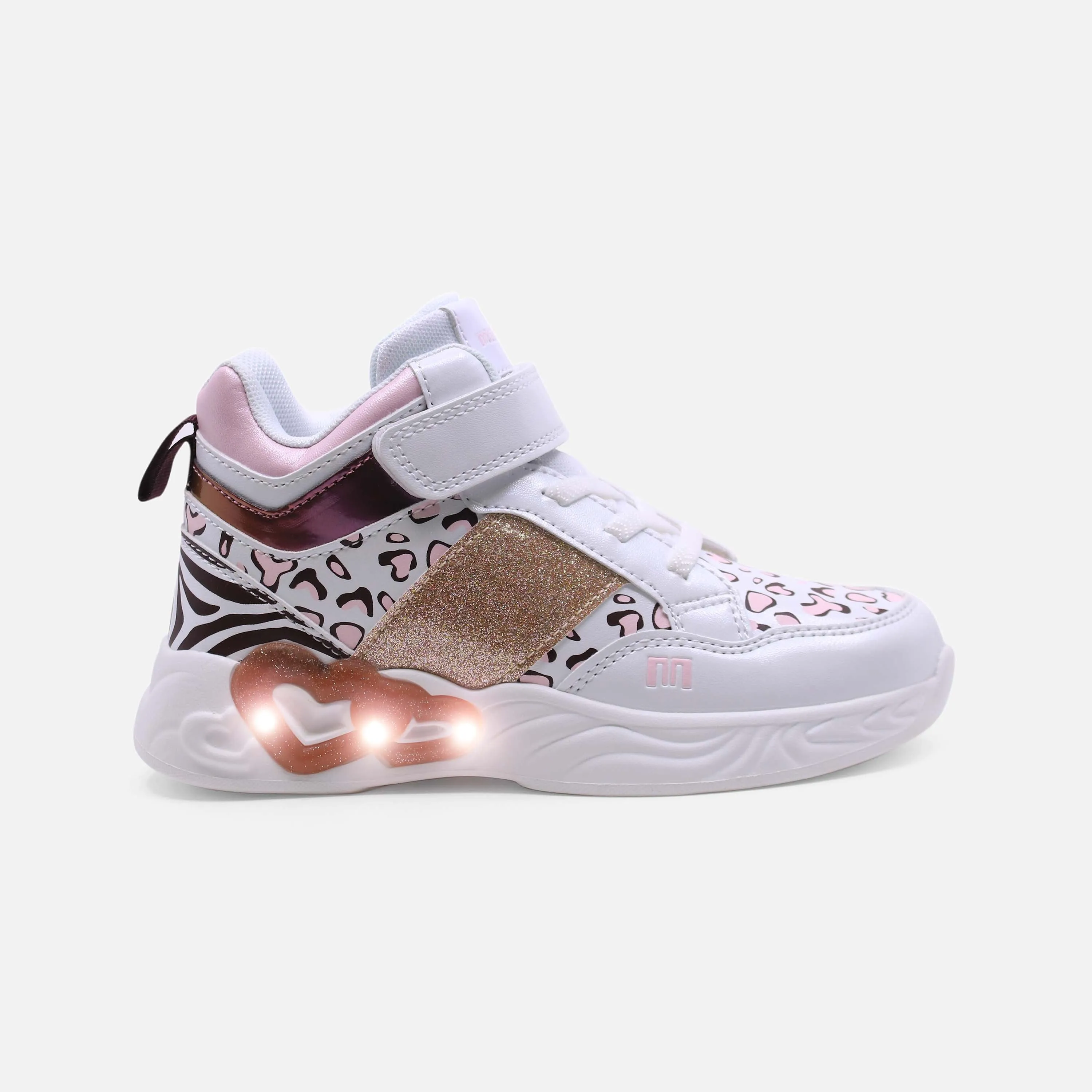 Rugged Built City Walking Sporty Vibe GIRLS LIGHT VELCRO BOOTS