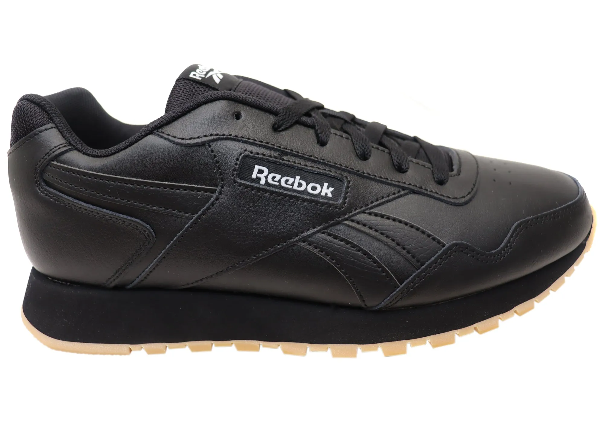 Reebok Mens Glide Comfortable Lace Up Shoes Heel Stabilizer