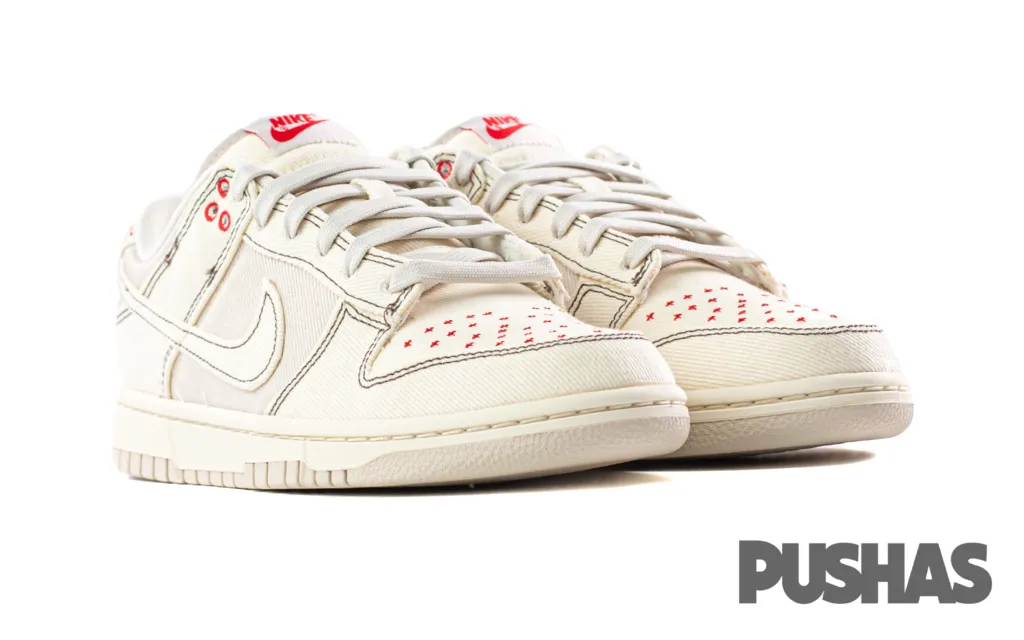 Dunk Low 'Light Orewood Brown Sashiko' (2023) Match All Game Fit