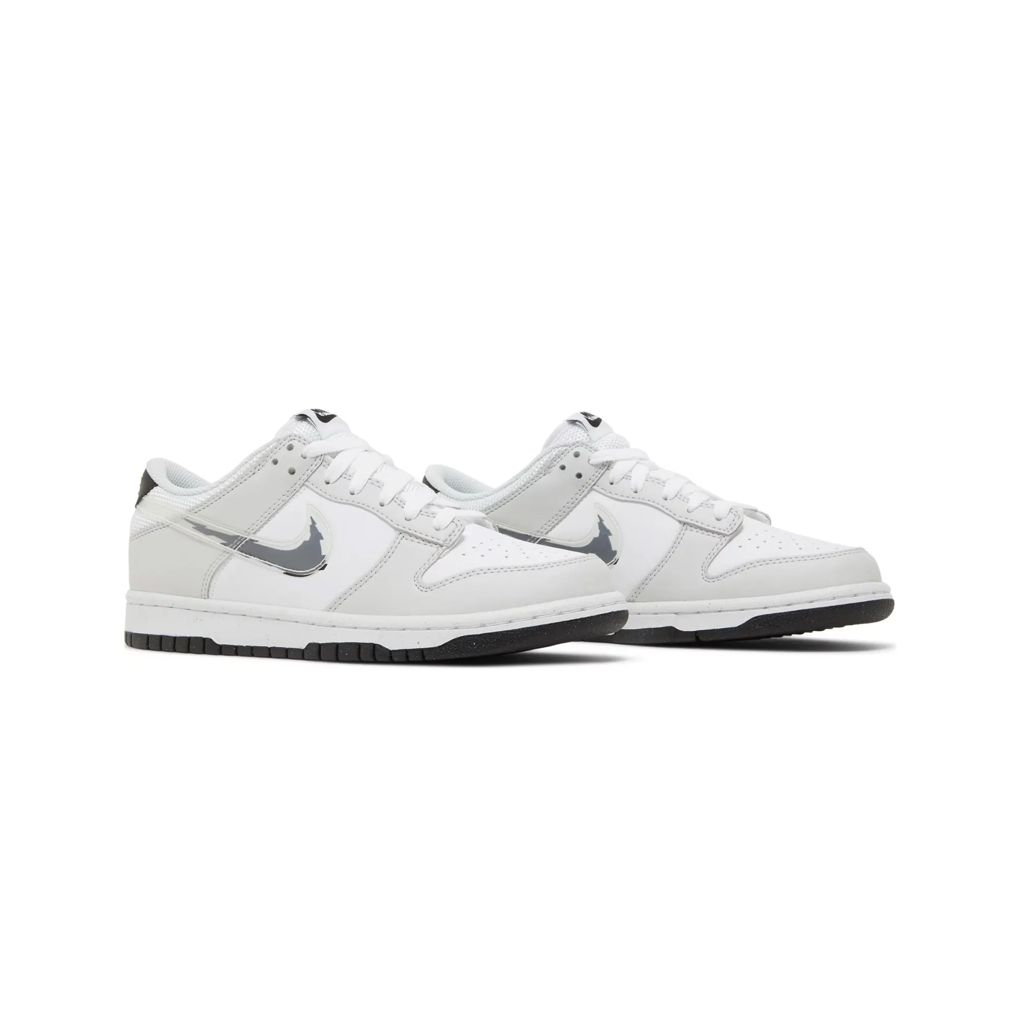 Lightweight Form Casual Wear Nike Dunk Low 'Glitch Swoosh' GS (2022)
