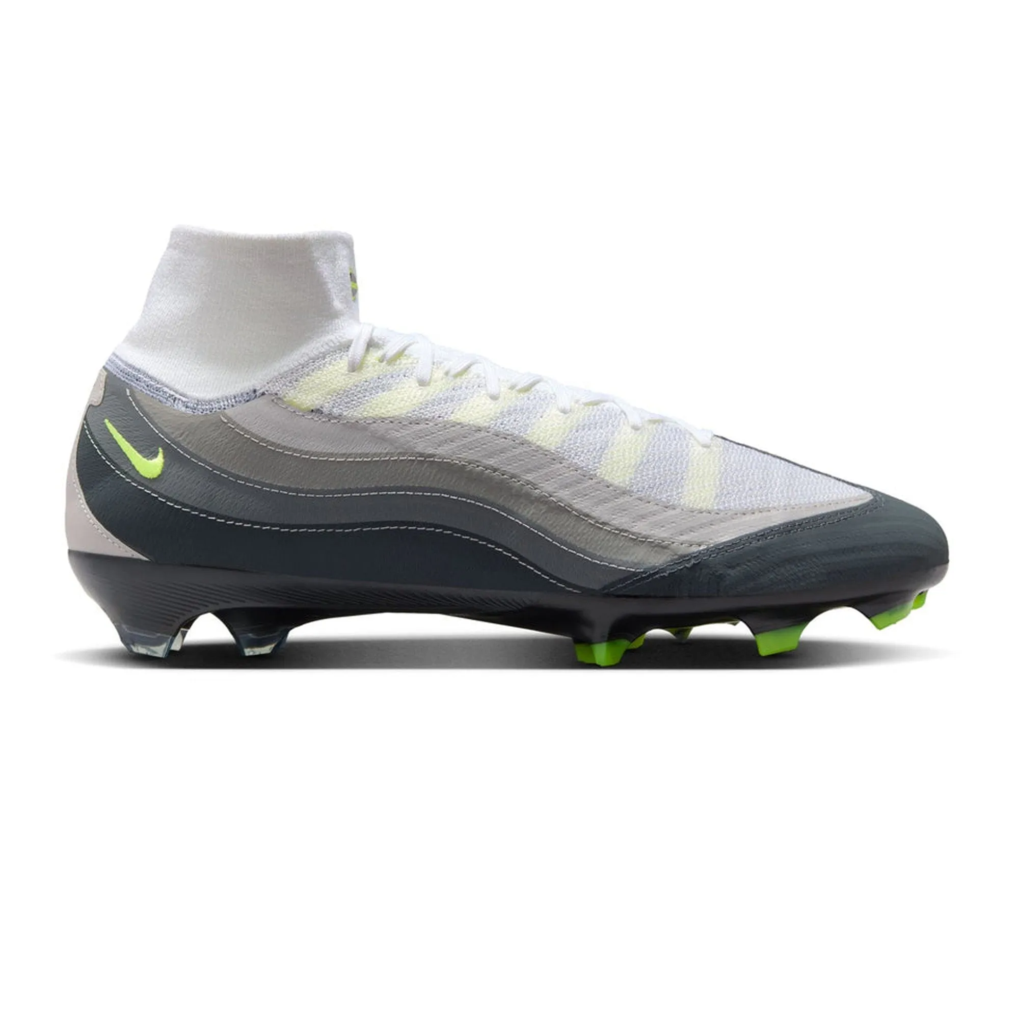 Nike Zoom Mercurial Superfly 10 Elite SE FG Air Max 95 'Neon' (2025) Durable outsole