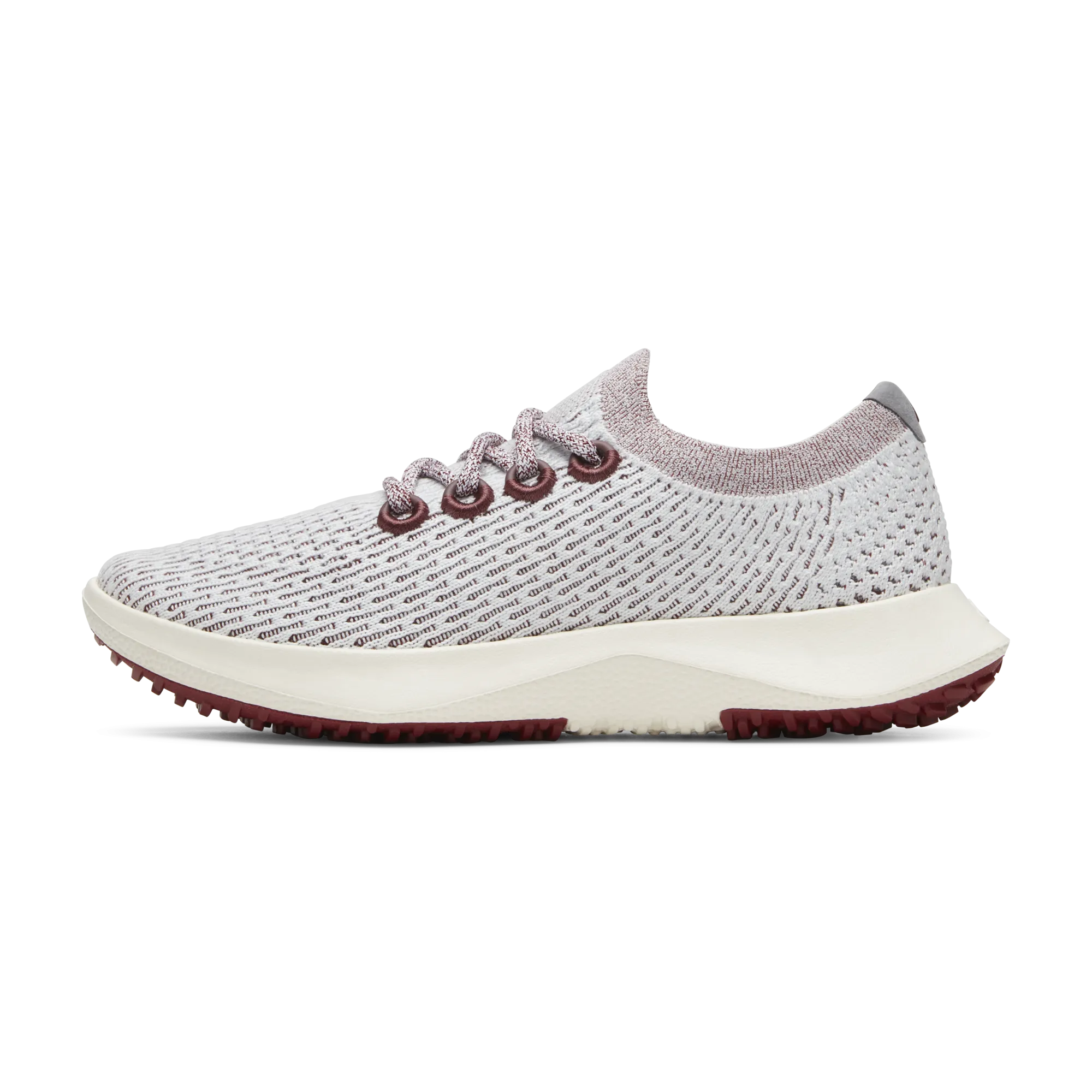 Classic Form Smart Comfort Women's Tree Dasher 2 - Blizzard/Thunder Red (Natural White Sole)