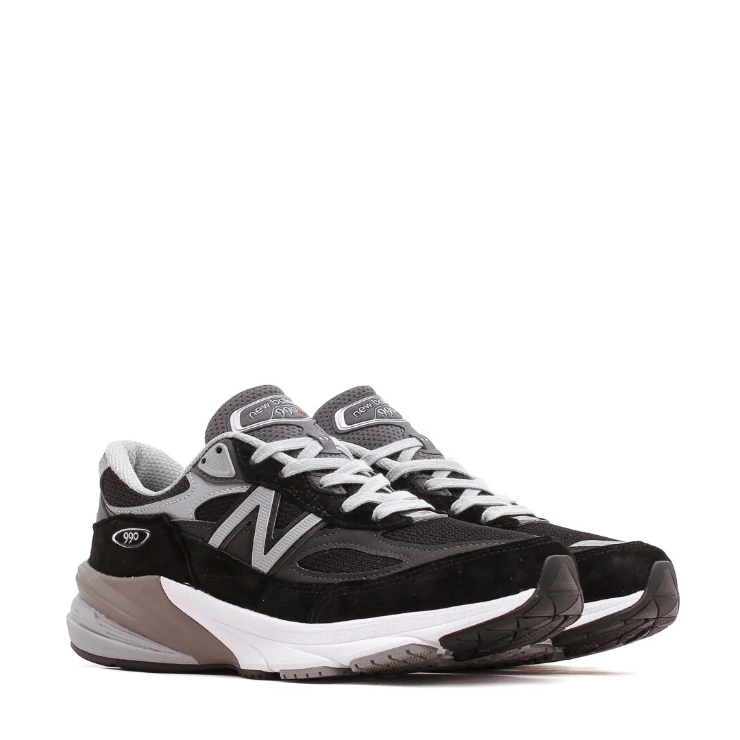 Feather Light Long Distance Slip On Style New Balance Women 990v6 Black Made In USA W990BK6
