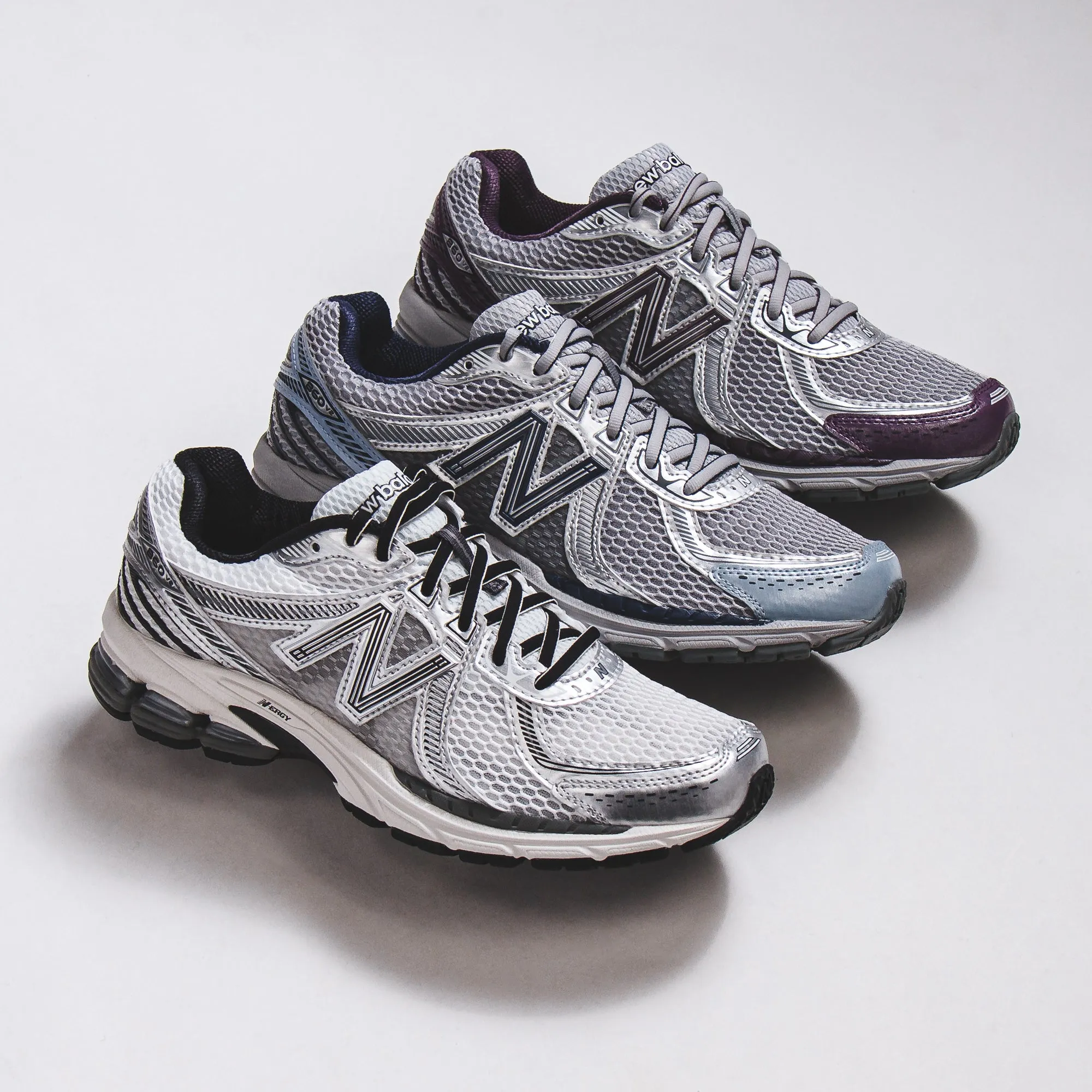 New Balance Men 860v2 Raincloud Dusted Grape ML860PP2 All Day Weekend Warriors Durable Build Hiking Trails