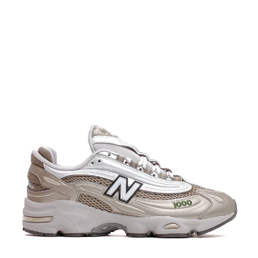 Cotton Base Ventilated Mesh Long Distance New Balance Unisex 1000 Arid Stone M1000N