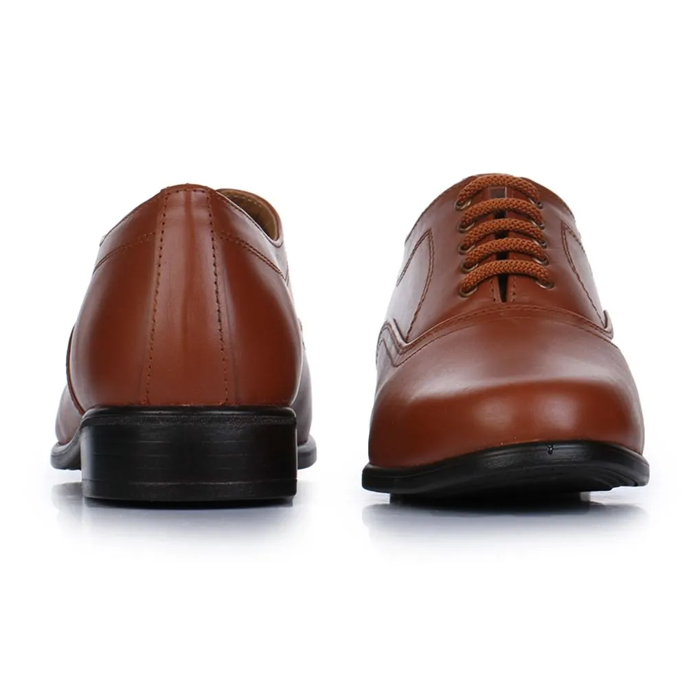 Dapper Style High Rise Fortune (Tan) Classic Oxford Shoes For Men 7168-04 By Liberty