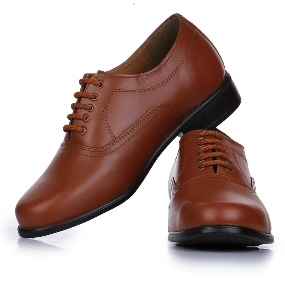 Flex Walk Corporate Event Fortune (Tan) Classic Oxford Shoes For Men 7168-04 By Liberty