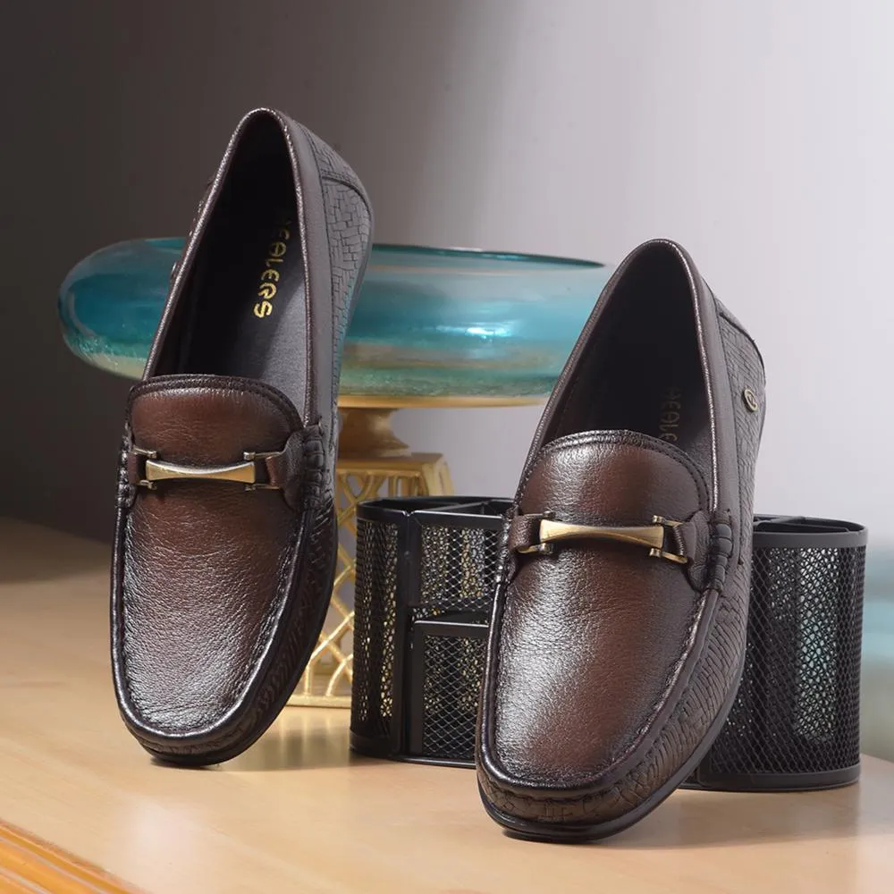 Velvet Grain Healers By Liberty Mens OSL-49 Brown Formal Loafers