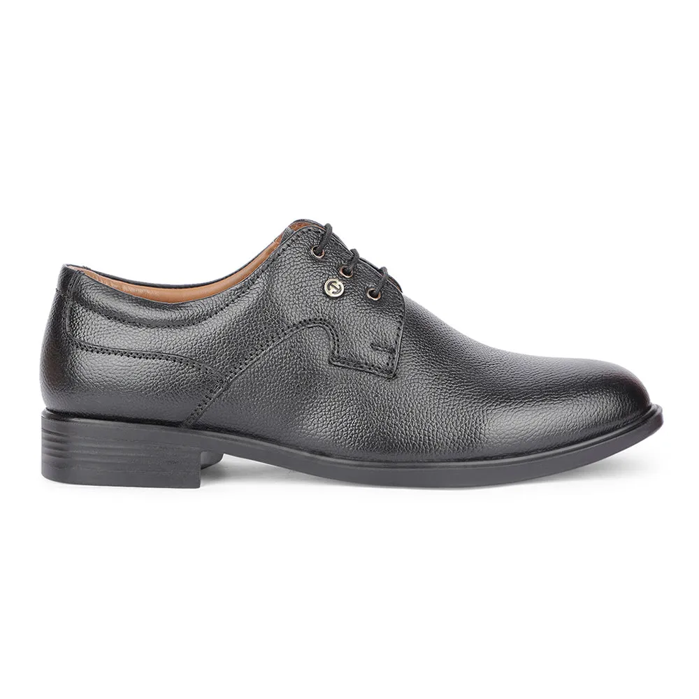 Base Shade windproof Healers Formal Black Lacing Derby Shoes For Men S201-05 By Liberty