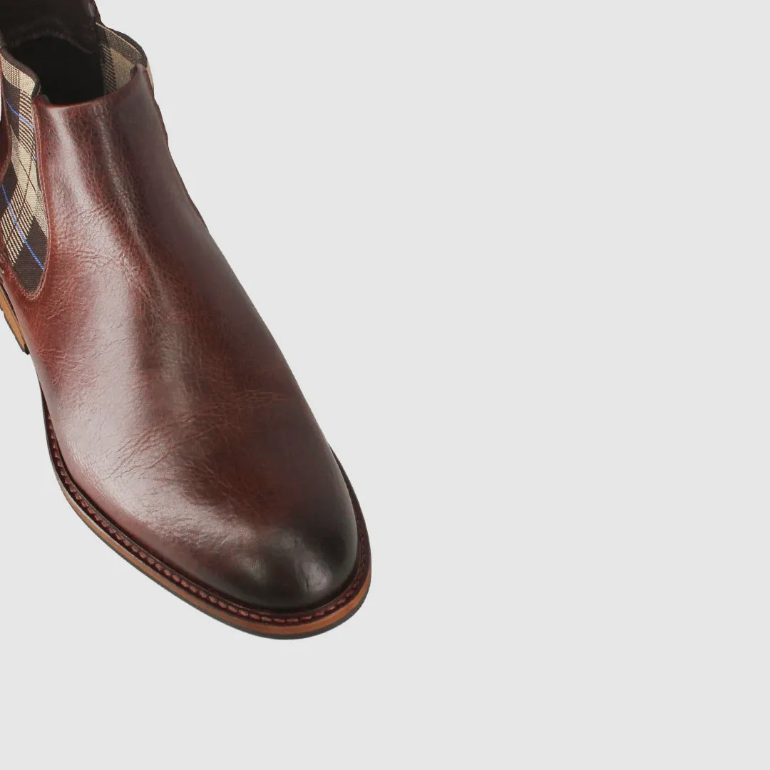 Faraday Chelsea Boots Dark Brown Minimal Build