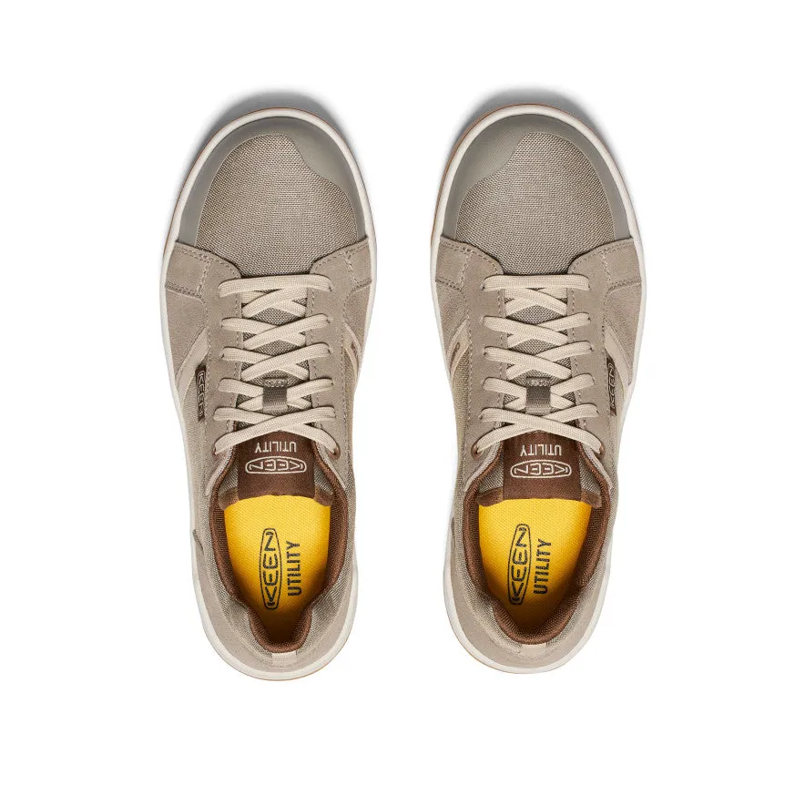 Slip-On Comfort Men's Kenton Work Shoe (Carbon Toe)  |  Brindle/Gum