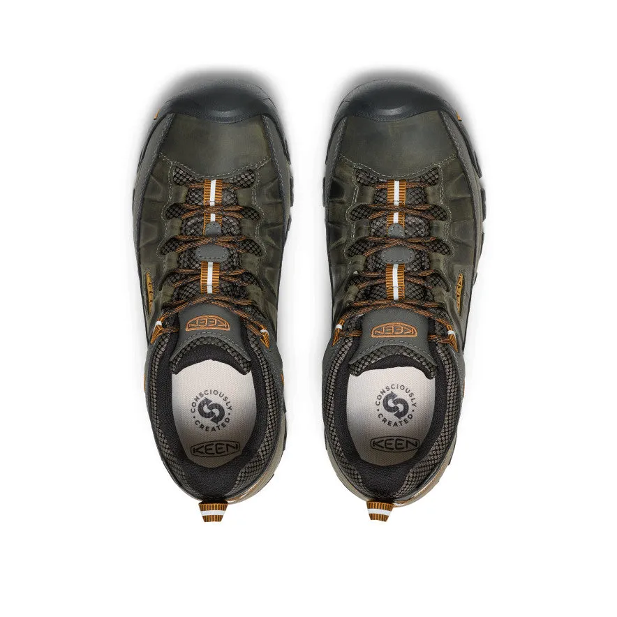 Men's Targhee III Waterproof  |  Black Olive/Golden Brown Relaxed Outdoor Everyday Wear