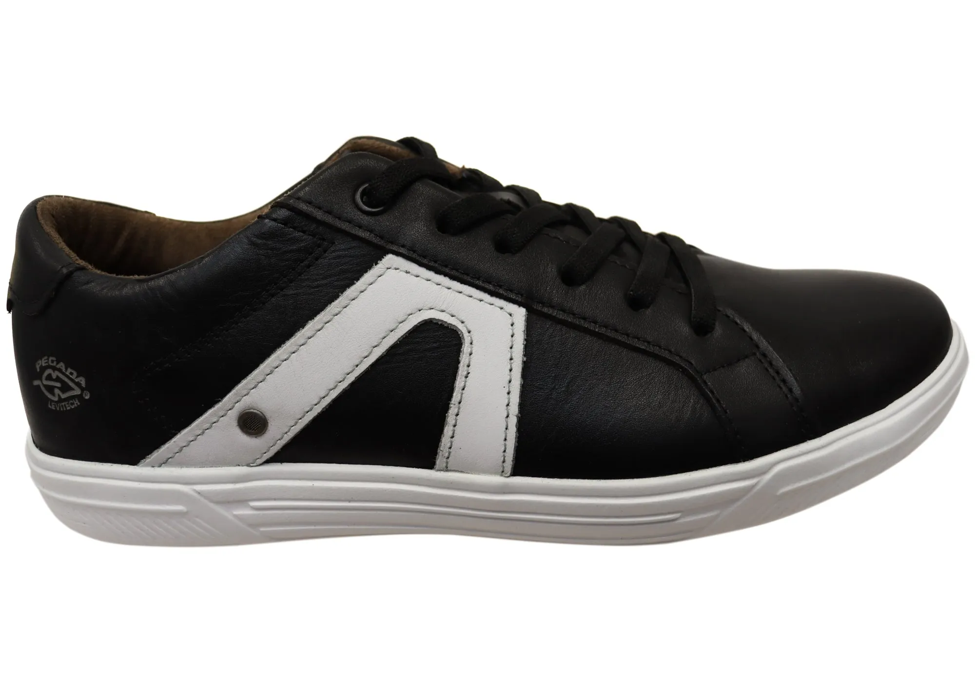 Pegada Ryder Mens Comfortable Leather Casual Shoes Made In Brazil Trail Hike Easy To Clean