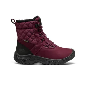 Comfort Fit Socks Sneaker Fit Women's Greta II Waterproof Boot  |  Fig/Black