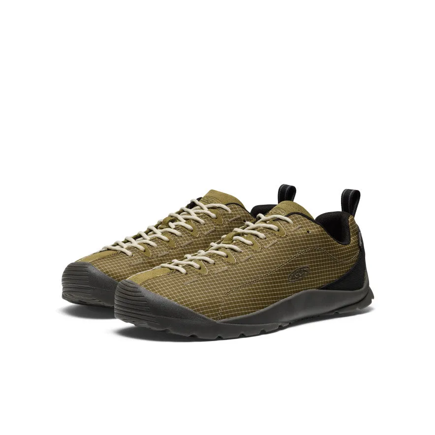 Ventilation Perforations Pressure Dispersion System Men's Jasper Nylon Waterproof Sneaker  |  Martini Olive/Martini Olive