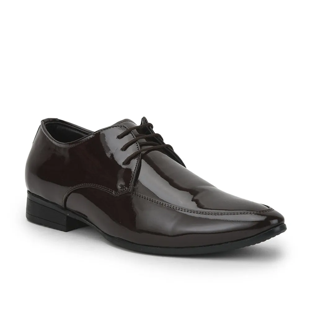 Refined Look Fortune Lacing Brown Formal Shoes For Men JPL-242 By Liberty