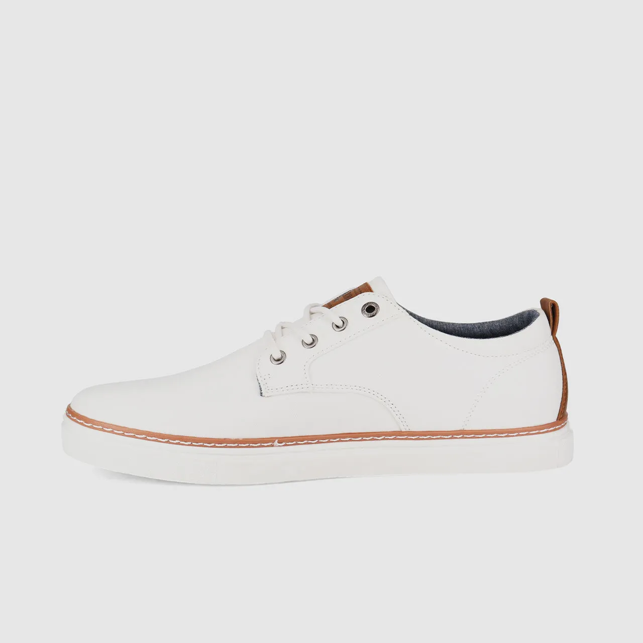 Brad Casual Shoes White Memory Foam Footbed Urban breathability