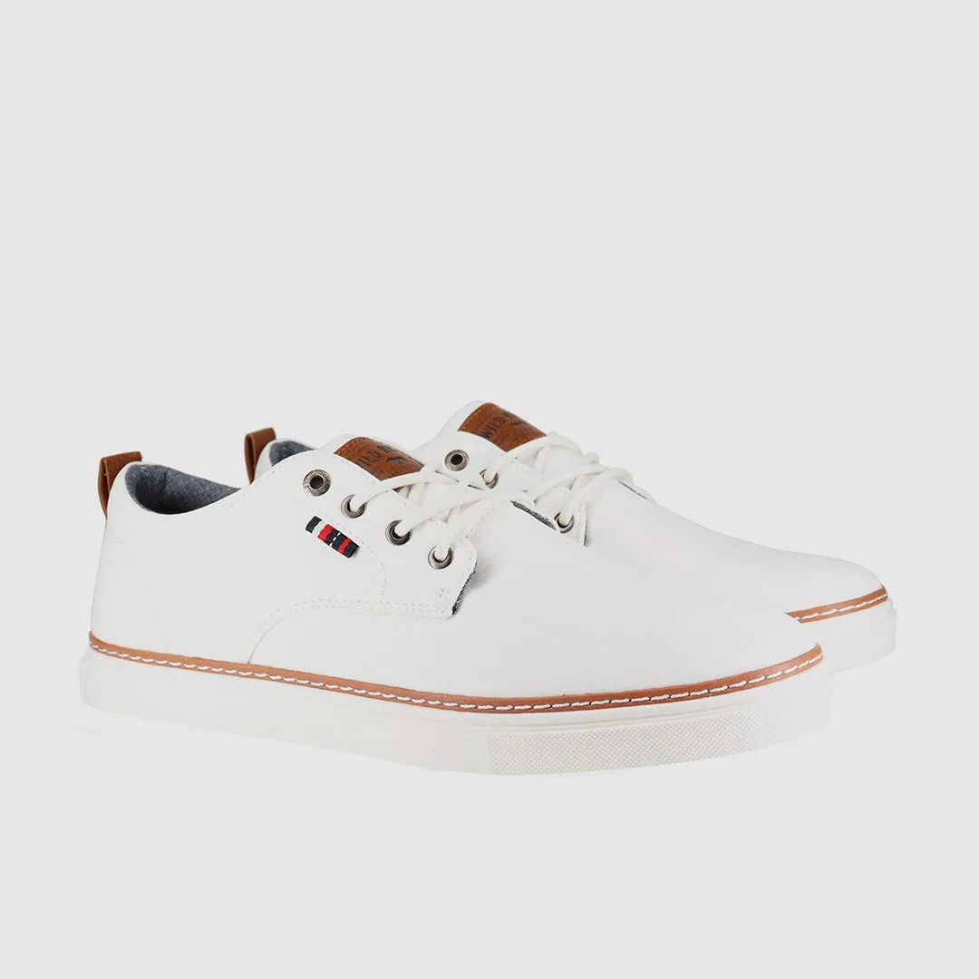 Stain Resistant SmoothSole Brad Casual Shoes White Effortless Style