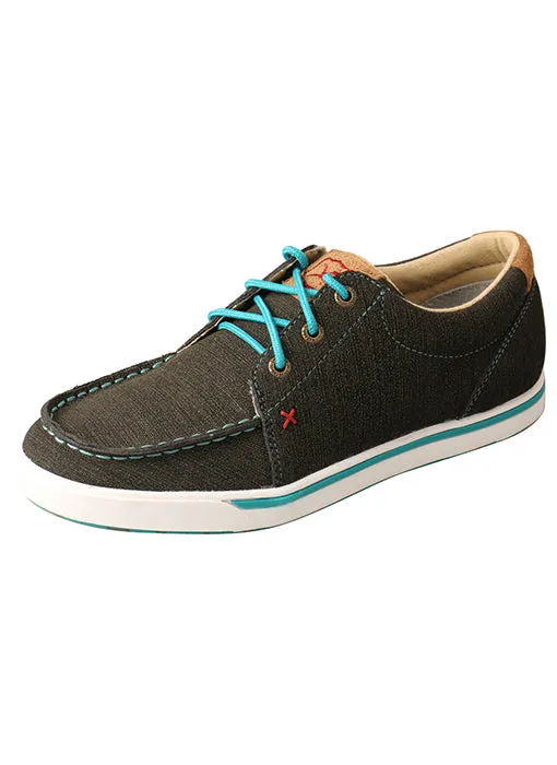Twisted X Charcoal Ladies' Kicks Day-Long Wear Dynamic Grip