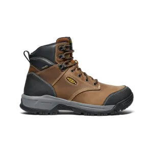 PhylonMidsole Travel Active Men's Evanston 6" Waterproof Boot (Soft Toe)  |  Bison/Black