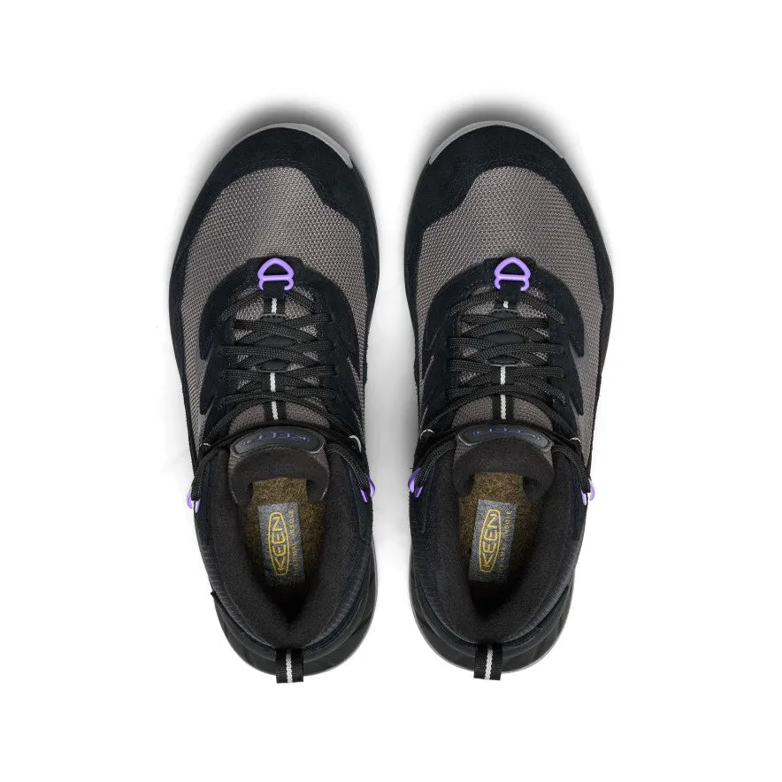 Outdoor Fun Women's Hightrail Polar Hiking Boot  |  Black/Aster Purple