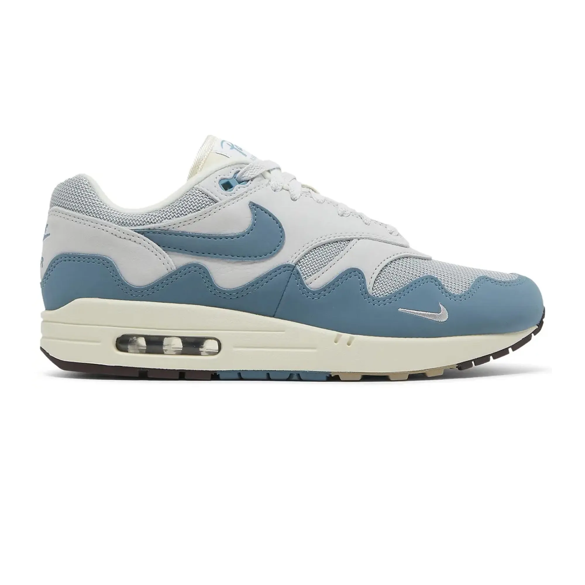 Nike Air Max 1 x Patta Waves 'Noise Aqua' (2021) heel cup Celebrity Vibe