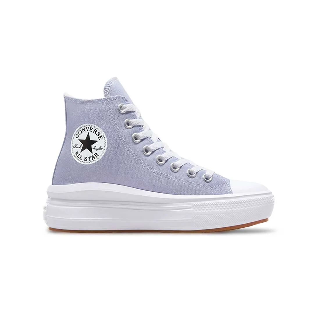 Peace Mood Skate Cool Converse - Women's Chuck Taylor All Star Move Platform High Top Shoes (A08294C)