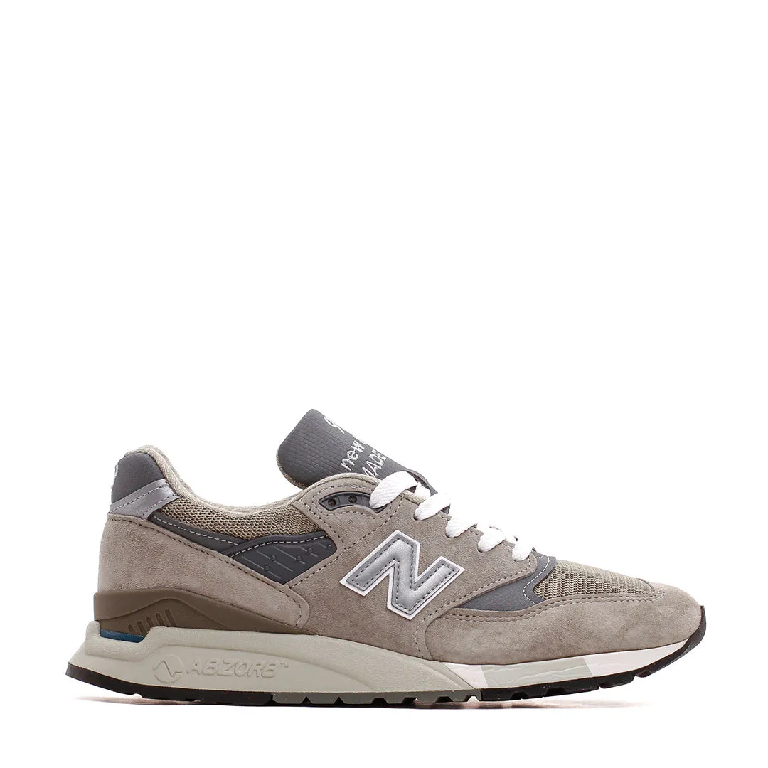 Island Step Comfortable fit New Balance Unisex 998 Grey Made In USA U998GR