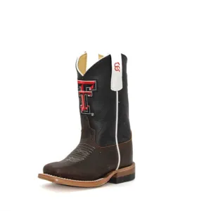 Breathable mesh Comfortable Wear Anderson Bean Texas Tech Exclusive Bone Children's Boot