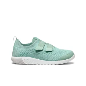 Basketball - inspired kids' shoes Camouflage kids' gear Big Kids' KNX Knit Double Strap  |  Granite Green/Lichen