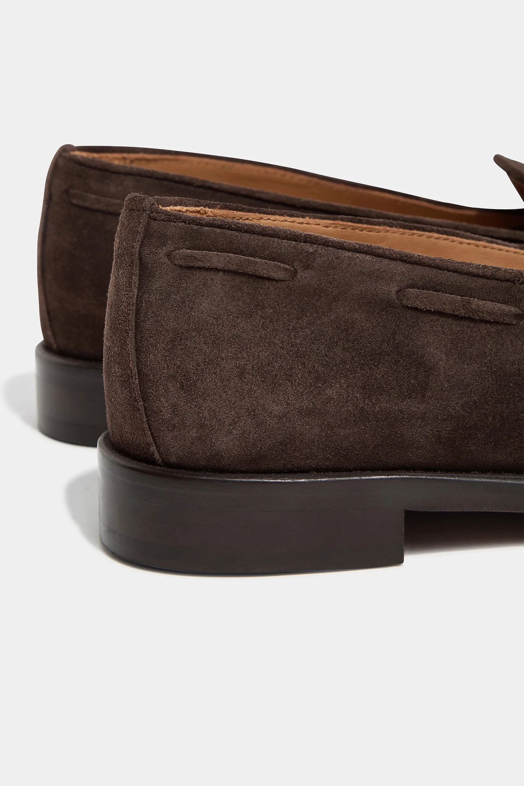 Brown suede tassel loafers - Made In Italy Night Pace Durable Construction