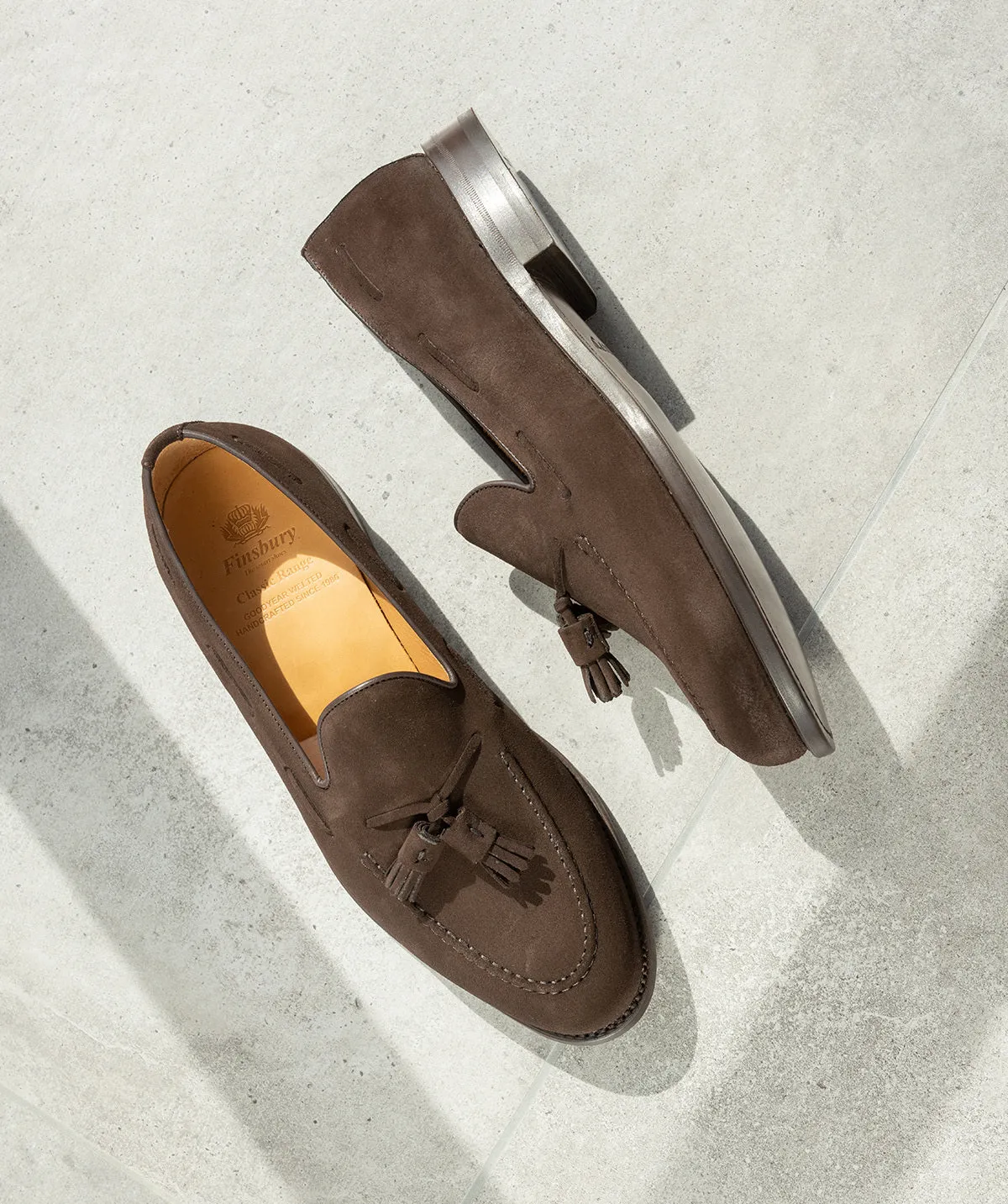 Mocassin OLDEN Daim Marron Balanced Design