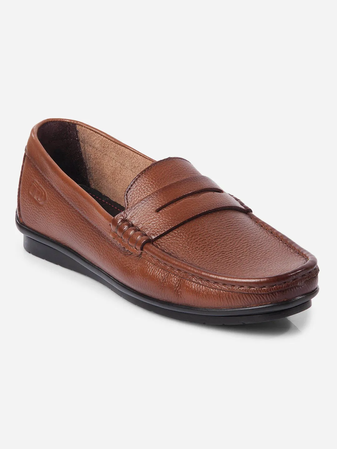 Men's Tan Loafers (ID6111) Royal Mood Hill Walk