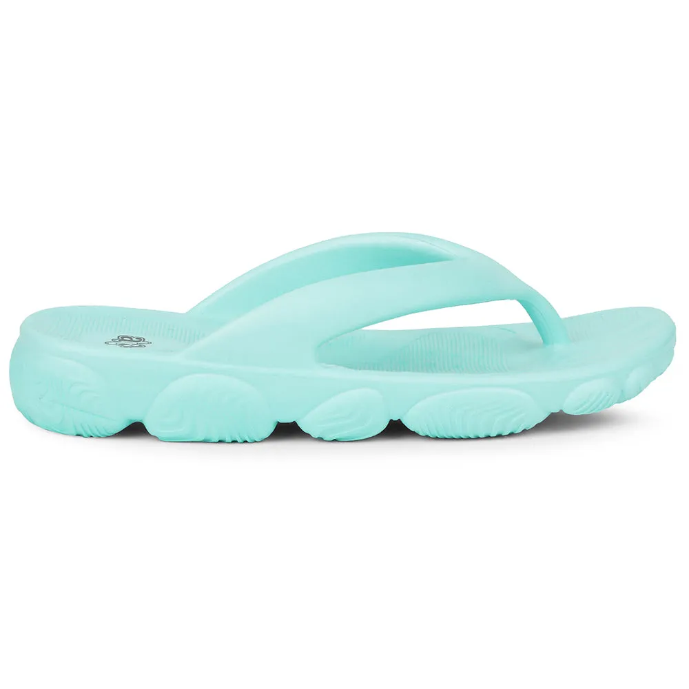 A-HA Sea Green Casual Slipper For Kids BEACHLIGTK By Liberty Family Fit