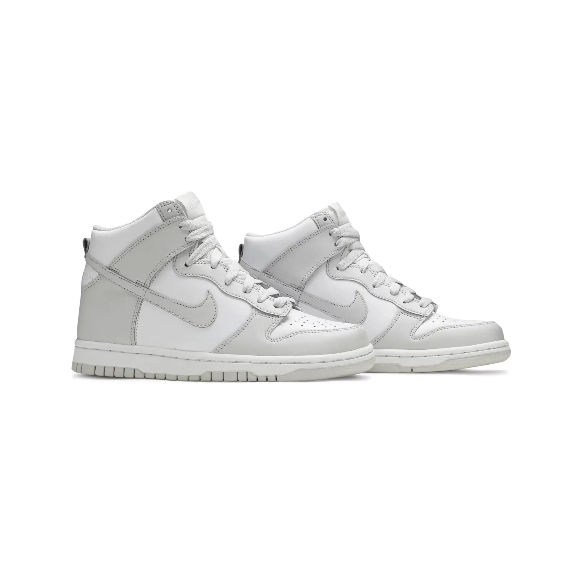 Dunk High 'Vast Grey' GS Durable Build Weekend Errands design