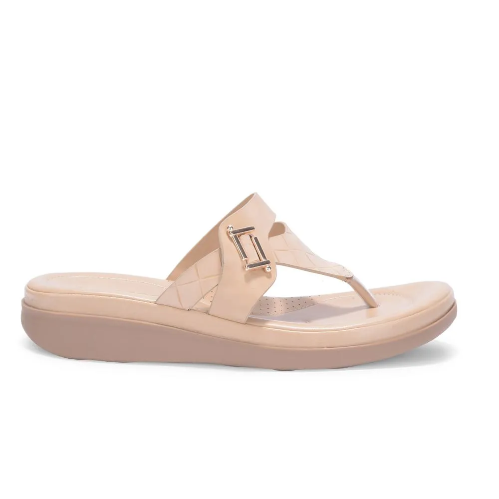 Baby Soft Senorita By Liberty Women JD-13 Beige Casual Slipper