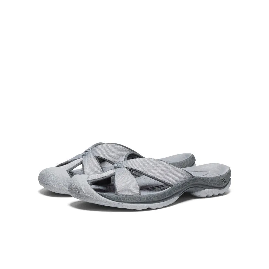 Women's Bali Slide Sandal  |  Alloy/Steel Grey Comfort Inserts