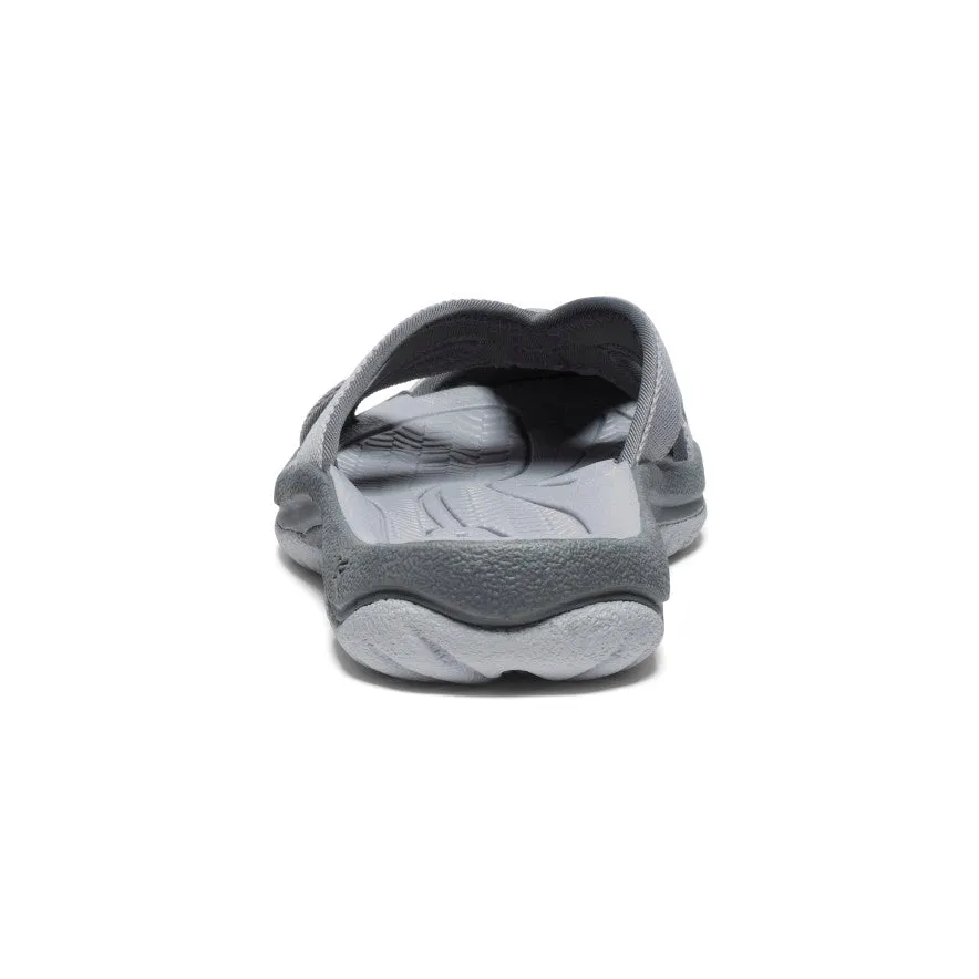 Urban Pulse Sport Move Women's Bali Slide Sandal  |  Alloy/Steel Grey