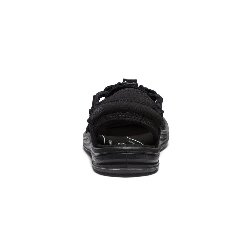 Everyday Use Slip Fit Women's UNEEK II Open-Toe Sneaker  |  Black/Black